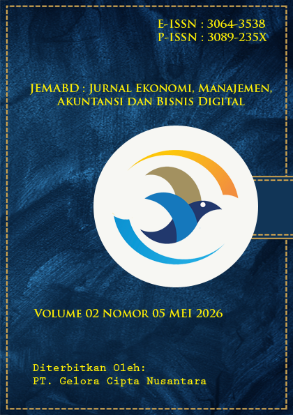 					View Vol. 2 No. 5 (2026): JEMABD, Mei 2026
				